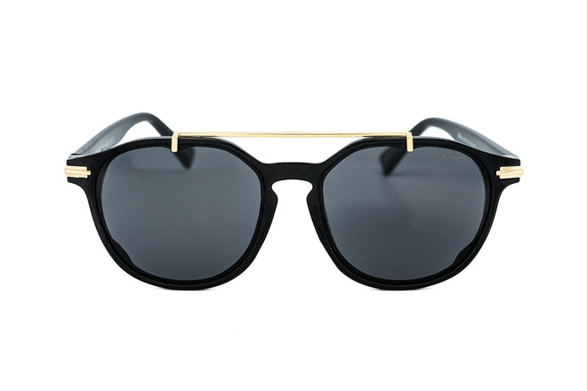 Boléro Draxler — Round Brow Bar Polarized Sunglasses