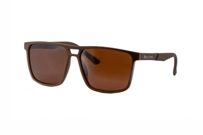 Boléro Jaxon — Flat-Top Square Polarized Sunglasses