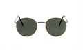 Boléro Sage — Round Metal Sunglasses