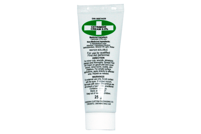 First Aid Burn Cream, Cetrimide - 25g