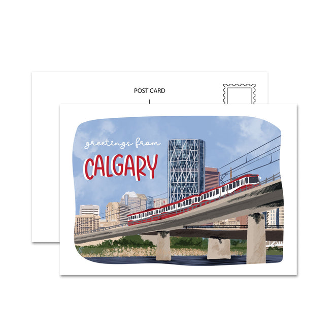 Calgary V3 Postcard
