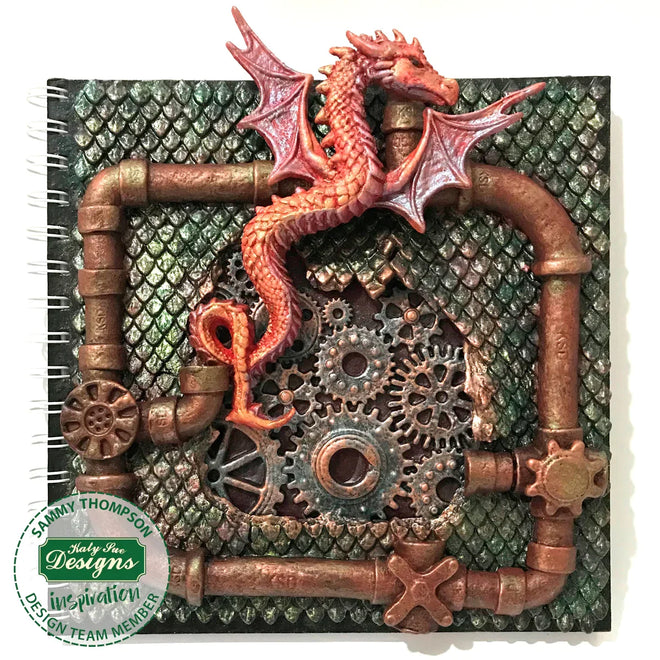 Distressed Cogs Silicone Mould