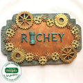 Distressed Cogs Silicone Mould