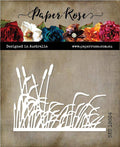 Cattails & Grass Border Metal Cutting Die 18664