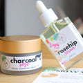 Charcoal Rose Cleansing Cream, Gentle Purifying Cleanser