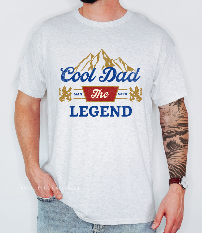 Cool Dad Legend Graphic T-Shirt