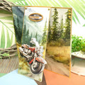Brilliant Backgrounds - By Land, Sea And Air - 8"x8" Paper Pad