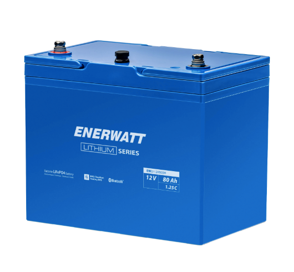 Group 24 LiFePO4 battery with Bluetooth BMS for off-grid power systems