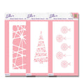 Slim Line Mixed Media Stencil Set