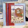 For The Love Of Stamps - Beach Hut A6 Stamp Set