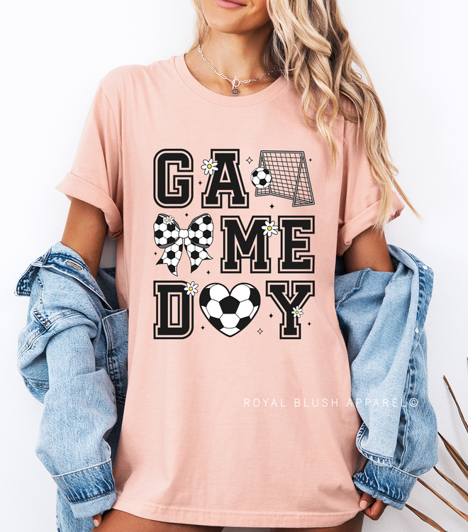 Soccer Game Day Graphic T-Shirt