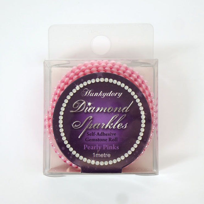 Diamond Sparkles Pearl Gemstone Rolls