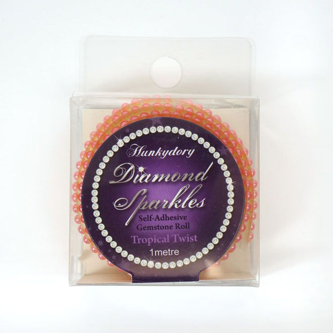 Diamond Sparkles Pearl Gemstone Rolls