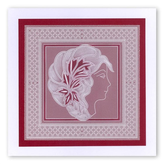 Groovi Amaryllis Cameo A6 Plate