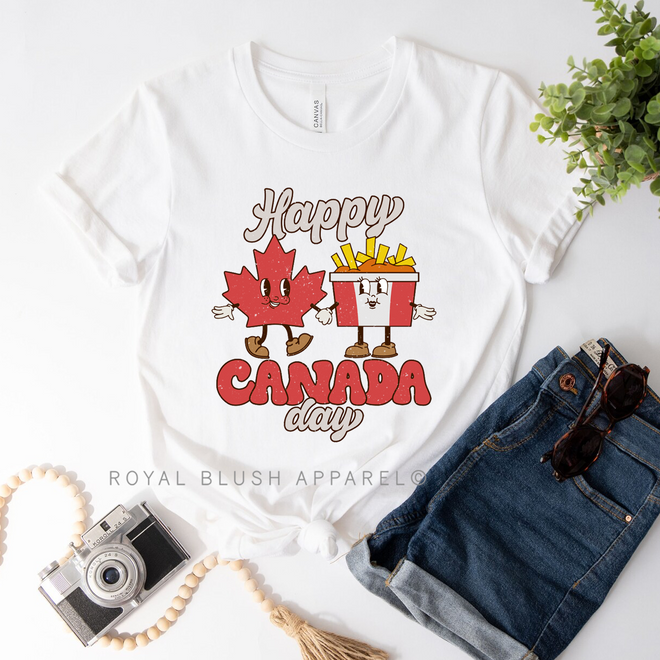 Happy Canada Day Graphic T-Shirt