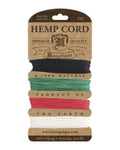 Hemptique #10 Hemp Cord Card Set