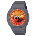 CASIO G-Shock Analog Digital Orange Flame Dial | GA2100FL-8A