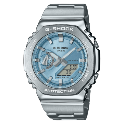 CASIO G-Shock 2110 Sky Blue Dial | GM2110D-2A