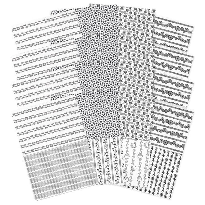 Sporting Silhouettes Luxury Foiled Acetate