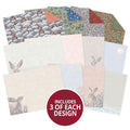 Meadow Hares At Wintertime Inserts & Papers