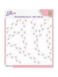 Nellie's Choice - Stencil Birdfeet