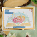 For The Love Of Stamps - Floral Burst Sentiment Strips