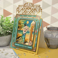 Moonstone Dies - Art Deco Gatefold Panel