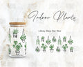 Indoor Plants Iced Coffee Glass