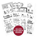 Say It With Style Pocket Pads - Cute Christmas
