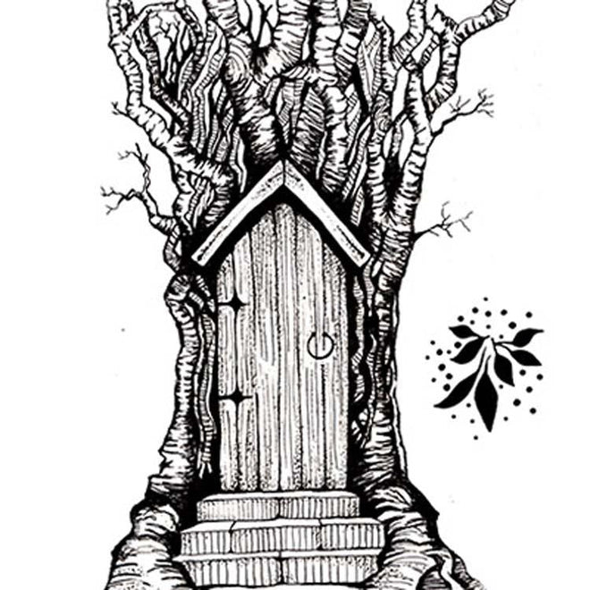 Lavinia Stamp - Fairy Door Large