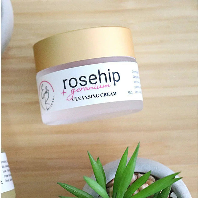 Rosehip & Rose Clay Cleansing Cream: Gentle, Brightening