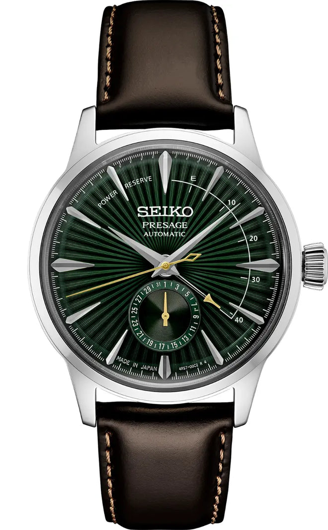SEIKO Presage Cocktail Time Green Sunburst | SSA459