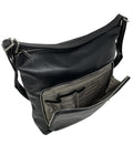 Sac à main en Cuir véritable Transformable Noir - Alexandra