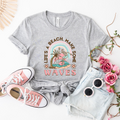 Skeleton Life's A Beach Graphic T-Shirt