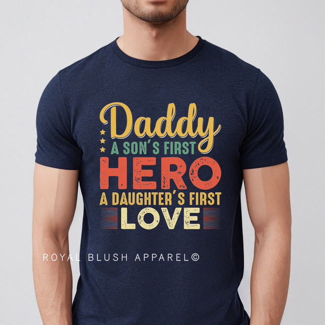 First Hero First Love Graphic T-Shirt
