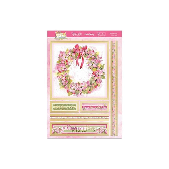 Spring Is In The Air Deco-Large Set - Floral Wreath