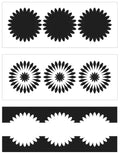The Crafters Workshop Slimline Layered Triple Daisies
