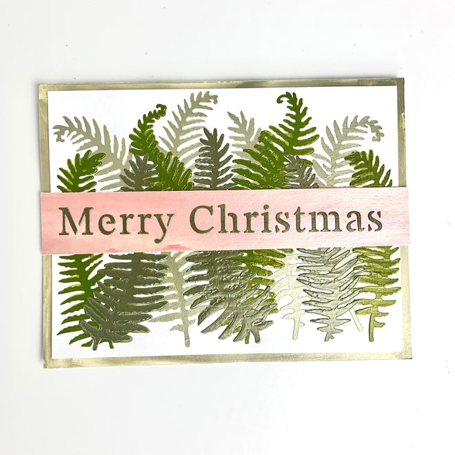 The Crafters Workshop Layered Fern Banner