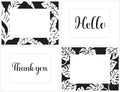 The Crafters Workshop Monstera Banana Leaves Frames