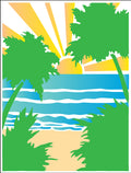 The Crafters Workshop Layered Tropical Sunset