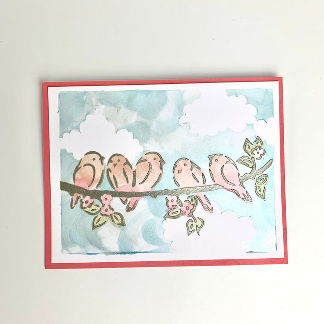 The Crafters Workshop Layered Birds on a Branch