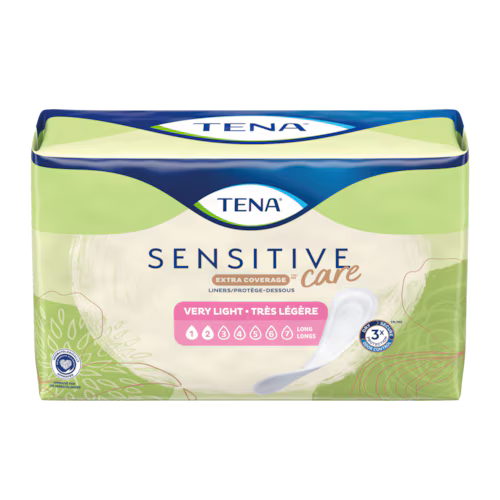 TENA Very Light Female Incontinent Pad Extra coverage 50 count