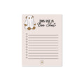 This List Is Boo Sheet Notepad