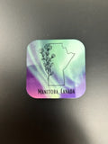 Winnipeg Manitoba Square Magnets
