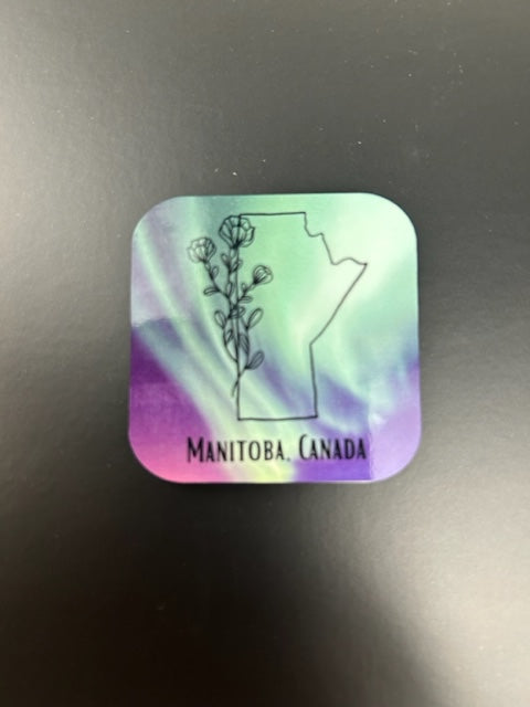Winnipeg Manitoba Square Magnets