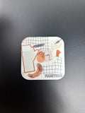 Winnipeg Manitoba Square Magnets