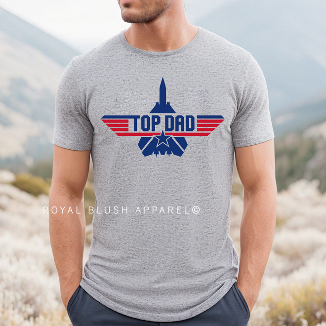 Top Dad Graphic T-Shirt