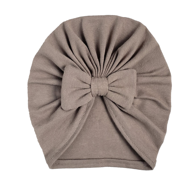 Bamboo Turban Hat | Mocha