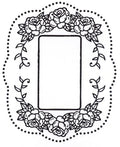 Creative Expressions Stamps  - Rose Nostalgia
