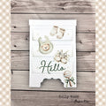 Boho Baby Embossed Die Cuts 35092